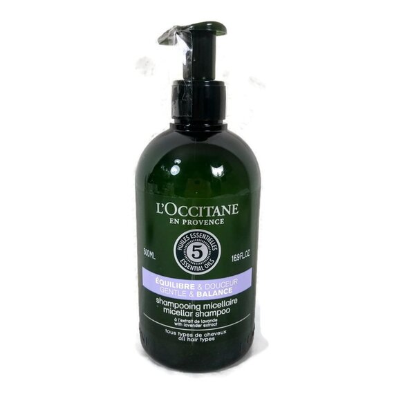L'Occitane Gentle & Balance Micellar Shampoo (All Hair Type) 500ML NEW - Picture 1 of 5